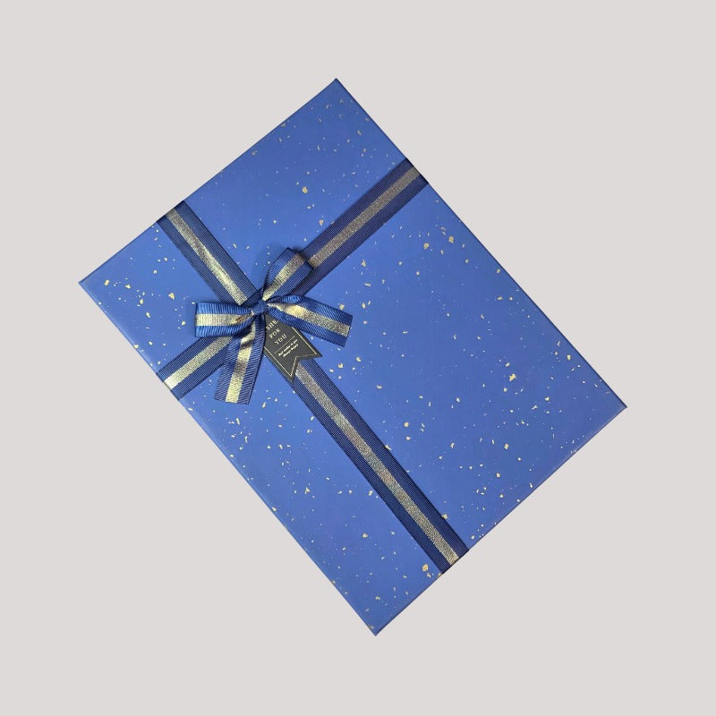 Royal Blue Ribbon Box