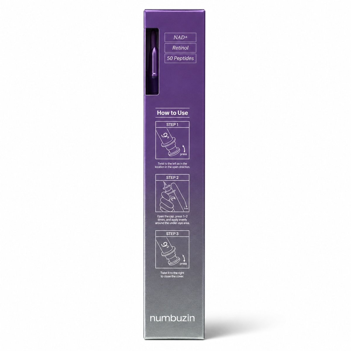 Numbuzin No.9 NAD+ Retinol Volumetox Eye Cream 10ML