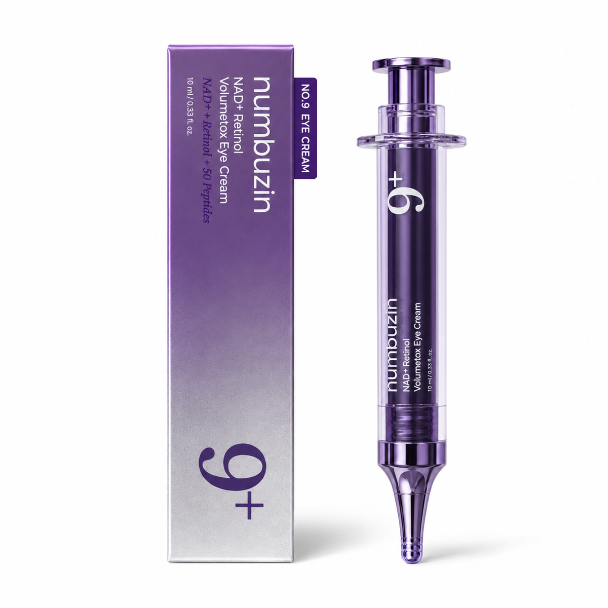 Numbuzin No.9 NAD+ Retinol Volumetox Eye Cream 10ML
