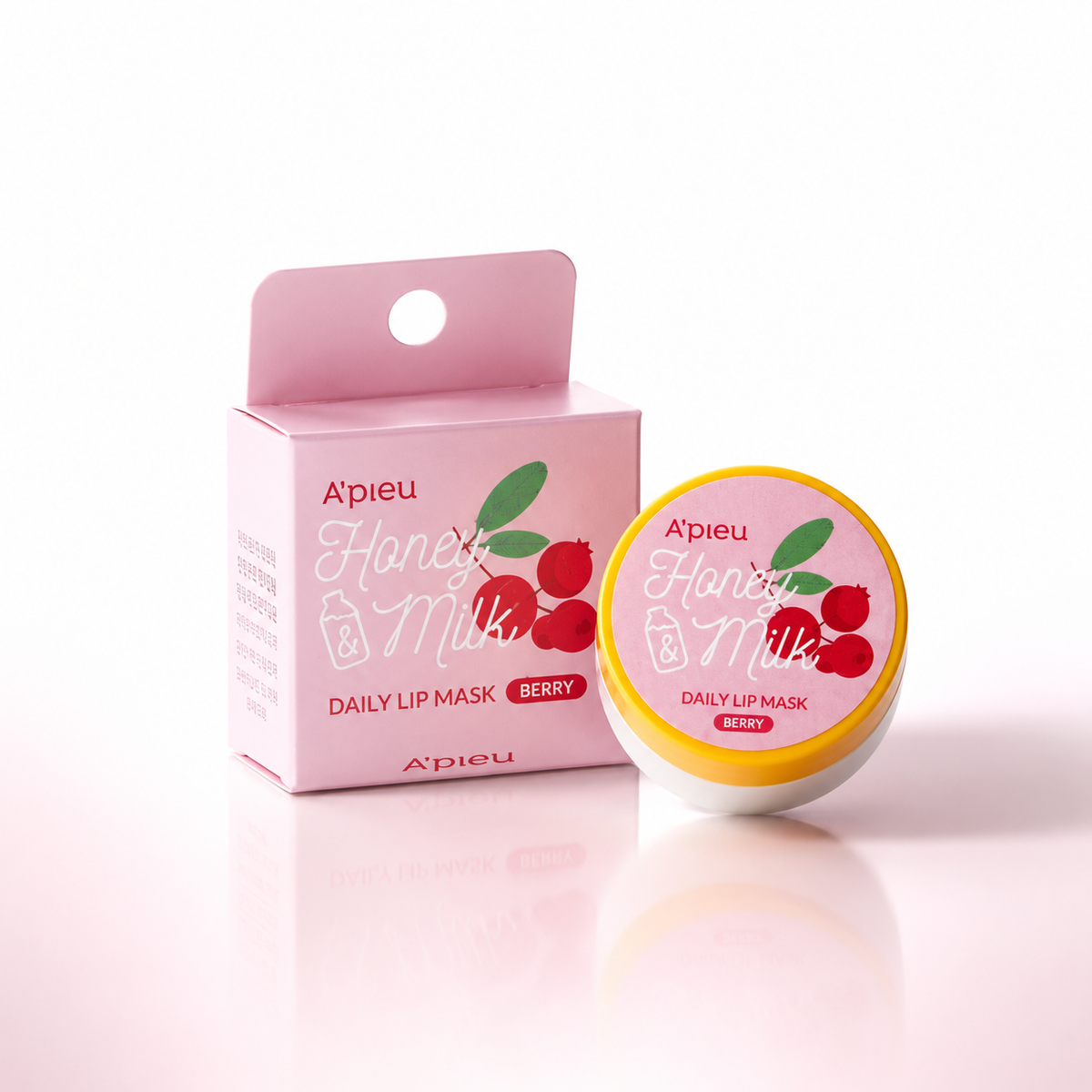 A'PIEU Honey & Milk Daily Lip Mask Berry 6g