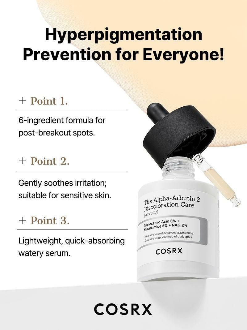 Cosrx The Alpha Arbutin 2 Discoloration Care Serum 50ml