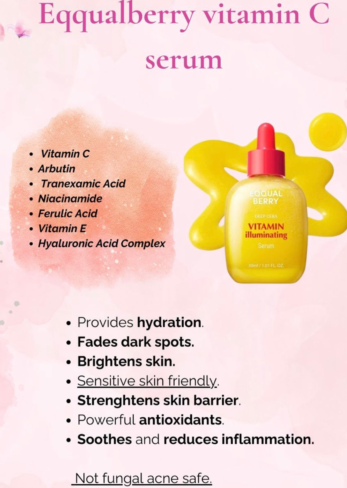 EQQUALBERRY Vitamin C Illuminating Serum 30 ml