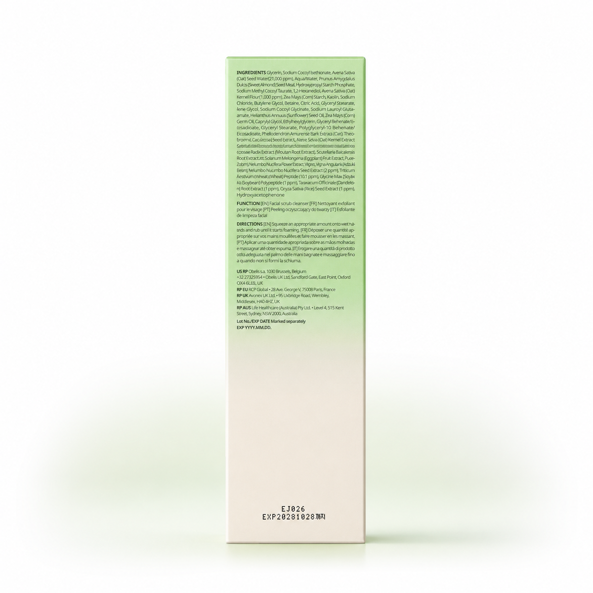 PURITO SEOUL Oat-in Gentle Exfoliating Face Cleanser