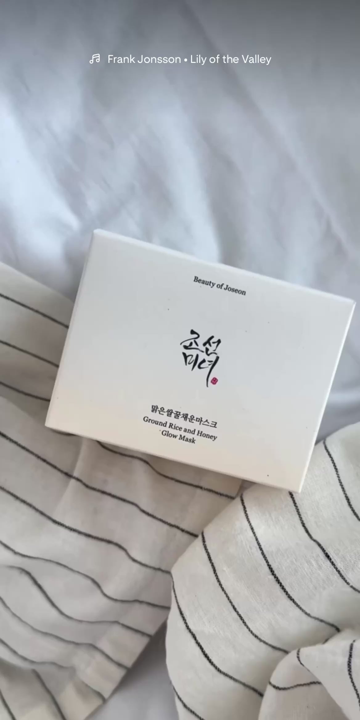 Load video: Beauty of Joseon Ground Rice &amp; Honey Glow Mask 50ml